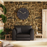 Oakley-faux-leather-snuggler-charcoal from Roseland Furniture