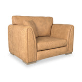 Oakley-faux-leather-snuggler-tan from Roseland Furniture