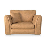 Oakley-faux-leather-snuggler-tan from Roseland Furniture