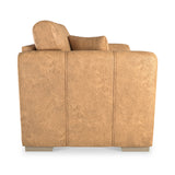 Oakley-faux-leather-snuggler-tan from Roseland Furniture