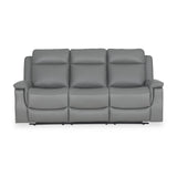 Denbor Leather Recliner 3 Seater Sofa from Roseland Furniture