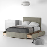 RFBAFH-SK-4D-SM---Farrow-Bar-48HB-Divan-Linen-Look-SK-4-Drawers-Linen-Mink---Life1 from Roseland Furniture