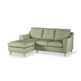 Justin Sage LH Chaise Sofa from Roseland Furniture