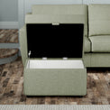 Justin Small Storage Footstool