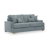 Birchley Soft Chenille 3 Seater Sofa Ice from Roseland Furniture