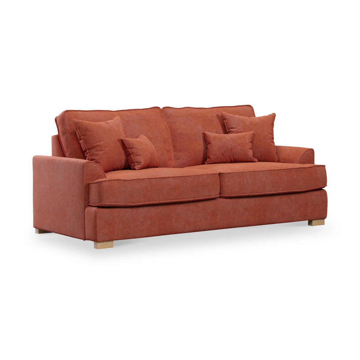 Birchley Soft Chenille 3 Seater Sofa Terra from Roseland Furniture