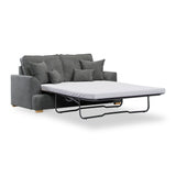 Birchley Soft Chenille 2 Seater Sofabed Steel from Roseland Furniture