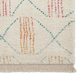 Edie Boho Multi Coloured Patterned Shaggy Rug