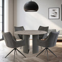 Jonas-120cm-Sintered-Stone-Round-Dining-Tablefrom Roseland Furniture