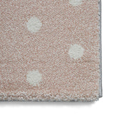 Brockton Pink Star & Heart Kids Rug