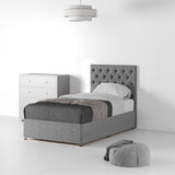 RFBTFH-S-NS-SS---Farrow-Diamond-48HB-Divan-Linen-Look-SS-S-No-Storage-Linen-Silver---Life1 from Roseland Furniture