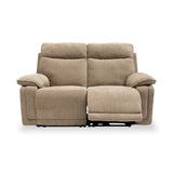 Adrian-fabric-2-seater-electric-recliner-sofa-camel from Roseland Furniture