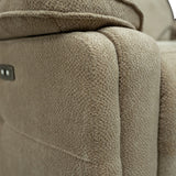 Adrian-fabric-3-seater-electric-recliner-sofa-camel from Roseland Furniture