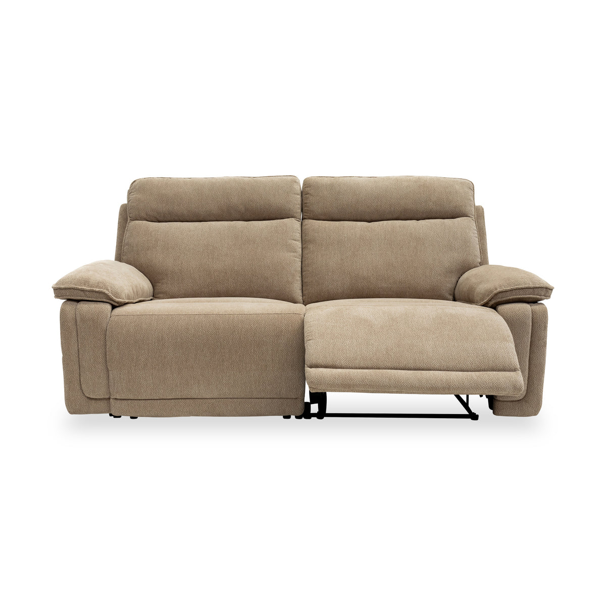 Adrian-fabric-3-seater-electric-recliner-sofa-camel from Roseland Furniture