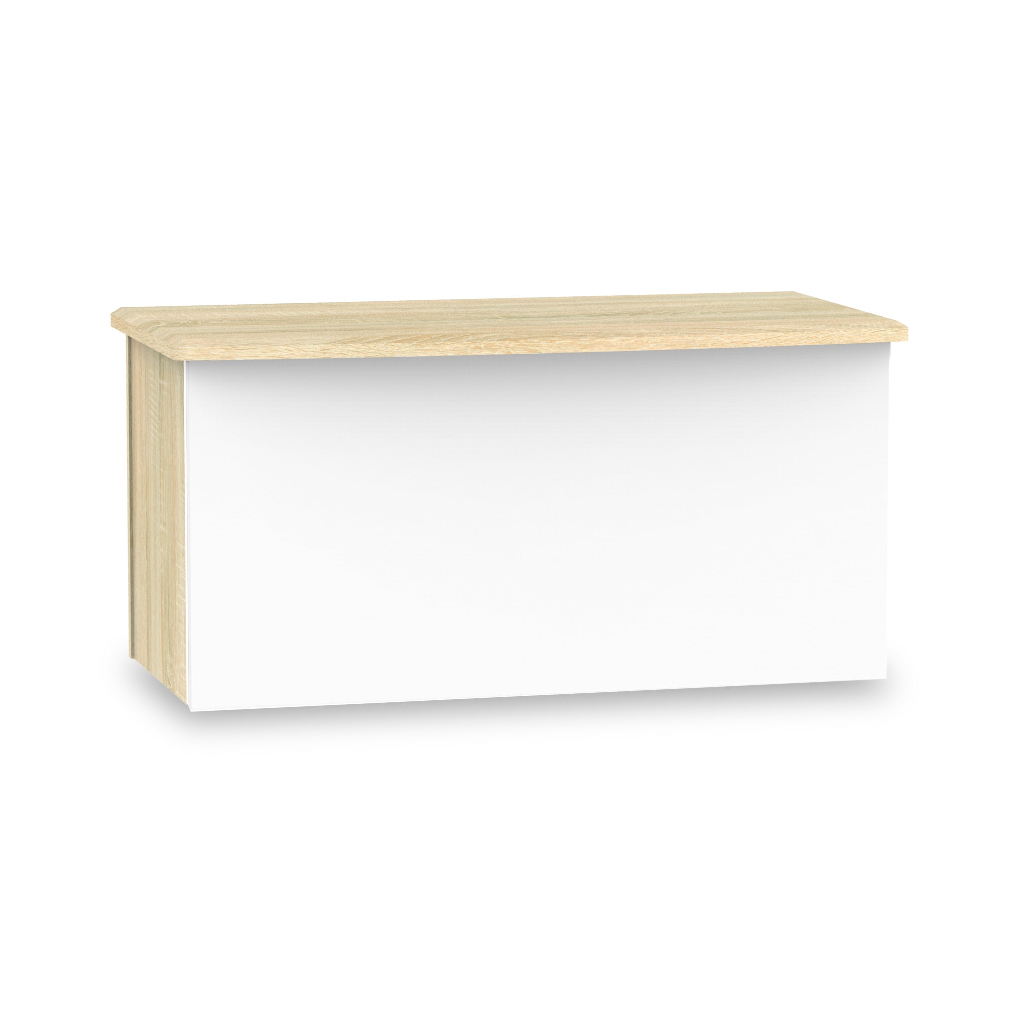 White gloss blanket online box