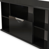 Beckett Black Gloss Corner TV Stand from Roseland