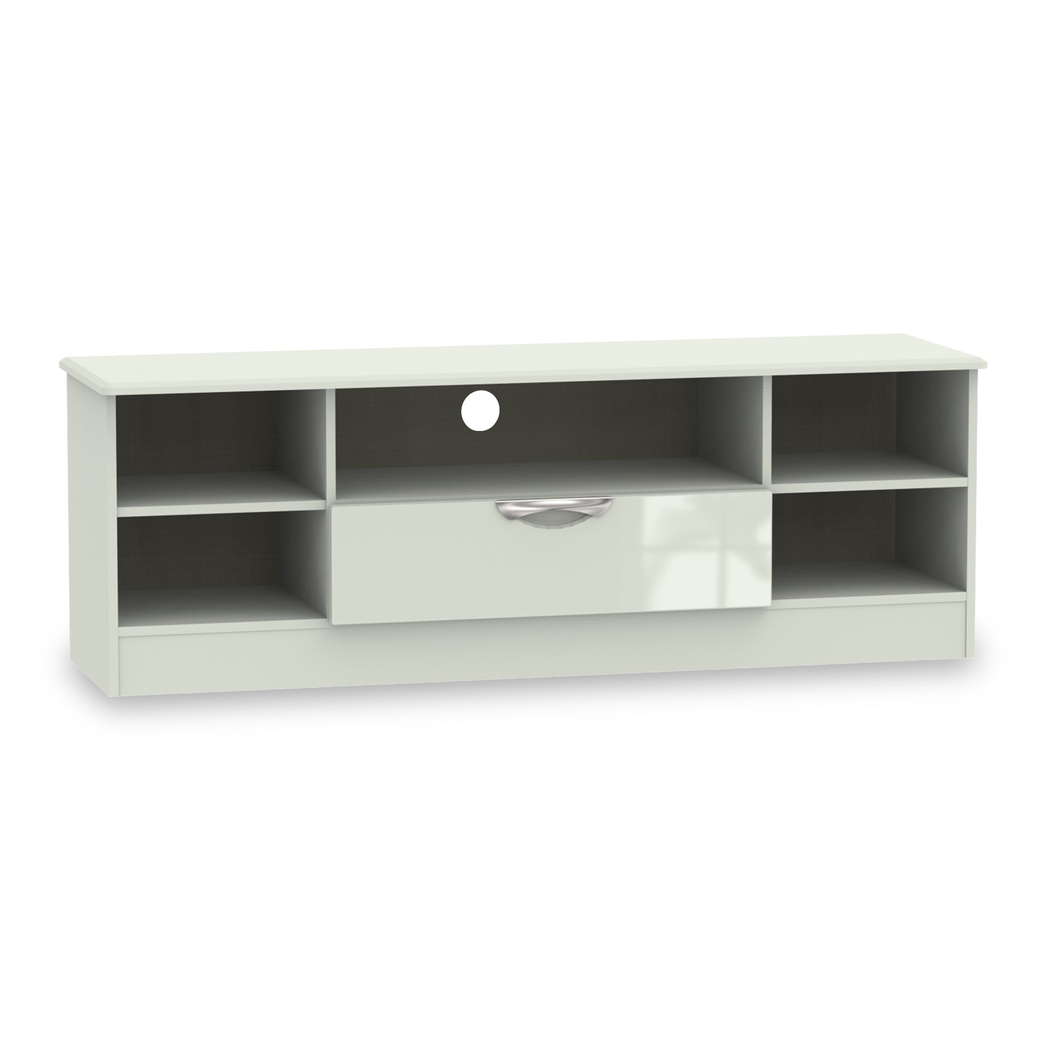 Cream gloss tv deals unit