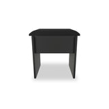 Beckett Black Gloss Dressing Table with Stool from Roseland