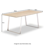 Lewis 1.8m Rectangular Dining Table