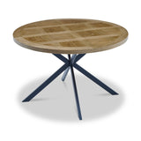 Klara-Oak-120cm-Round-Dining-Table from Roseland Furniture