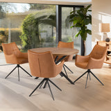 Klara-Oak-120cm-Round-Dining-Table from Roseland Furniture