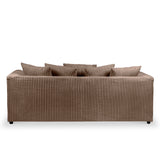 Bletchley Coffee Jumbo Cord 3 Seater Sofa from Roseland Furniture