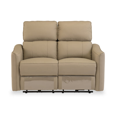 Vilda Leather Electric Recliner 2 Seater Sofa