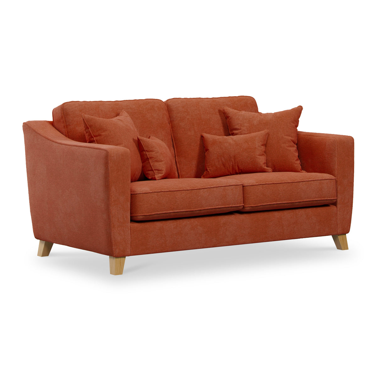 Claridge Soft Chenille 2 Seater Sofa Terra from Roseland Furniture