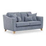 Claridge Soft Chenille 2 Seater Sofa Ice from Roseland Furniture