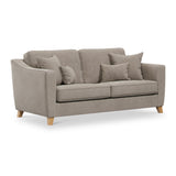 Claridge Soft Chenille 3 Seater Sofa Linen from Roseland Furniture