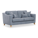 Claridge Soft Chenille 3 Seater Sofa Ice from Roseland Furniture