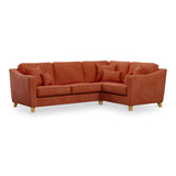 Claridge Soft Chenille Left Hand Corner Sofa Terra from Roseland Furniture