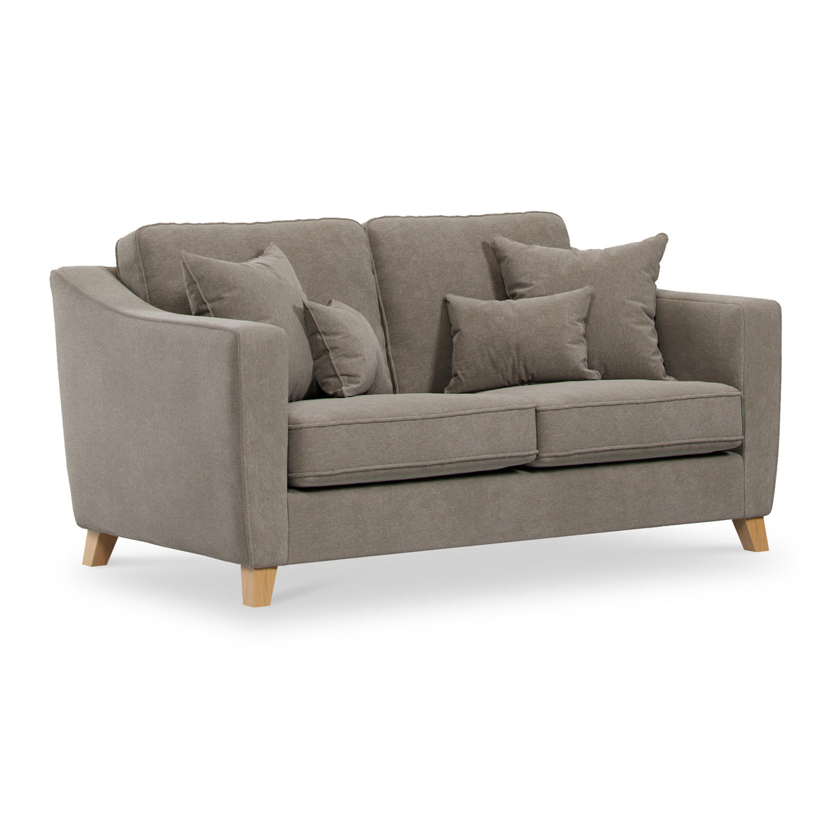 Claridge Soft Chenille 2 Seater Sofabed Beige from Roseland Furniture