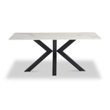 Lena-180cm-Kass-Gold-Sintered-Stone-Dining-Table from Roseland Furniture