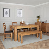 Harvey Extendable Dining Table by Roseland Furniture