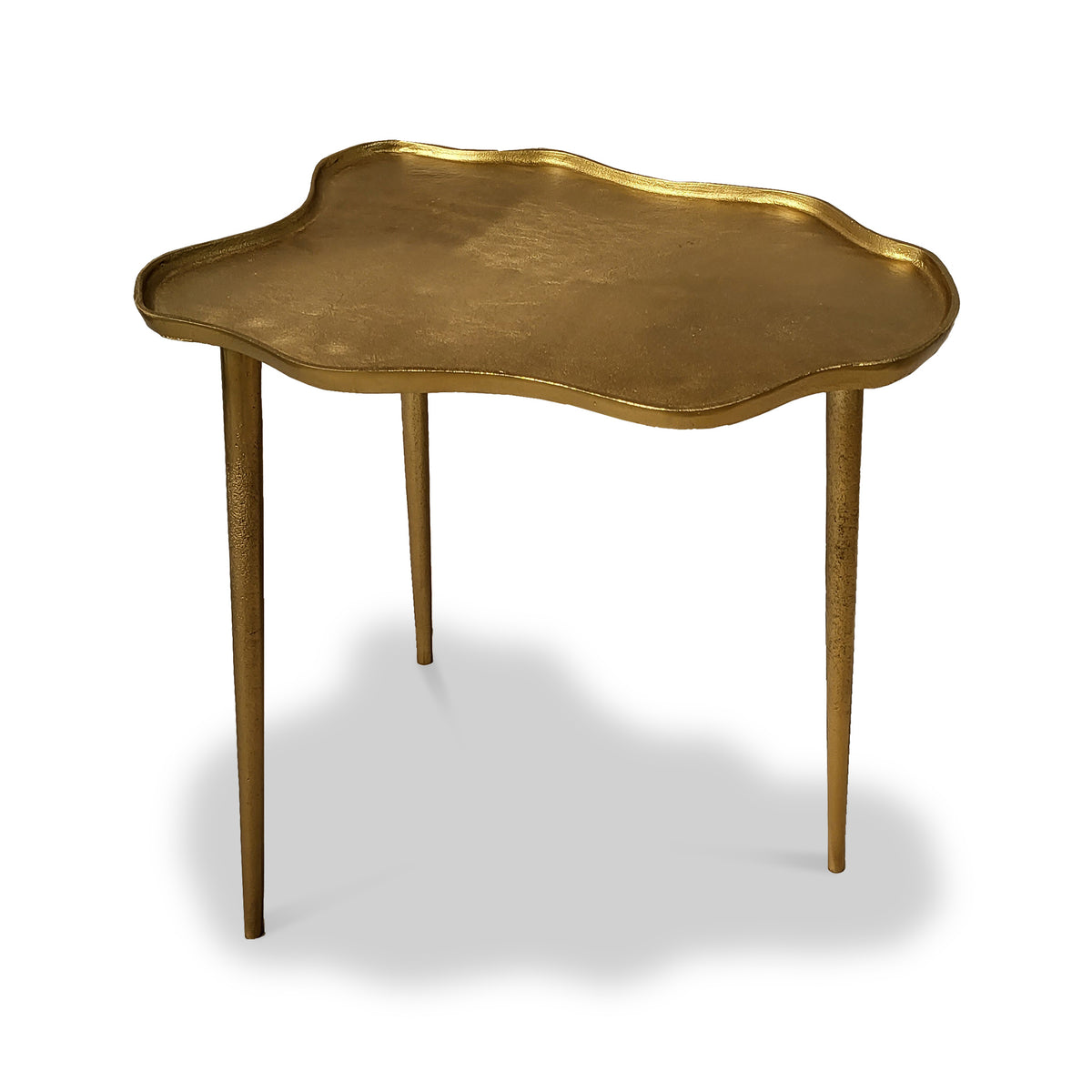 Sia Gold Decorative Side Table Dims from Roseland Furniture