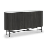 Milo Mango Marble Fluted Sideboard from Roseland Furniture