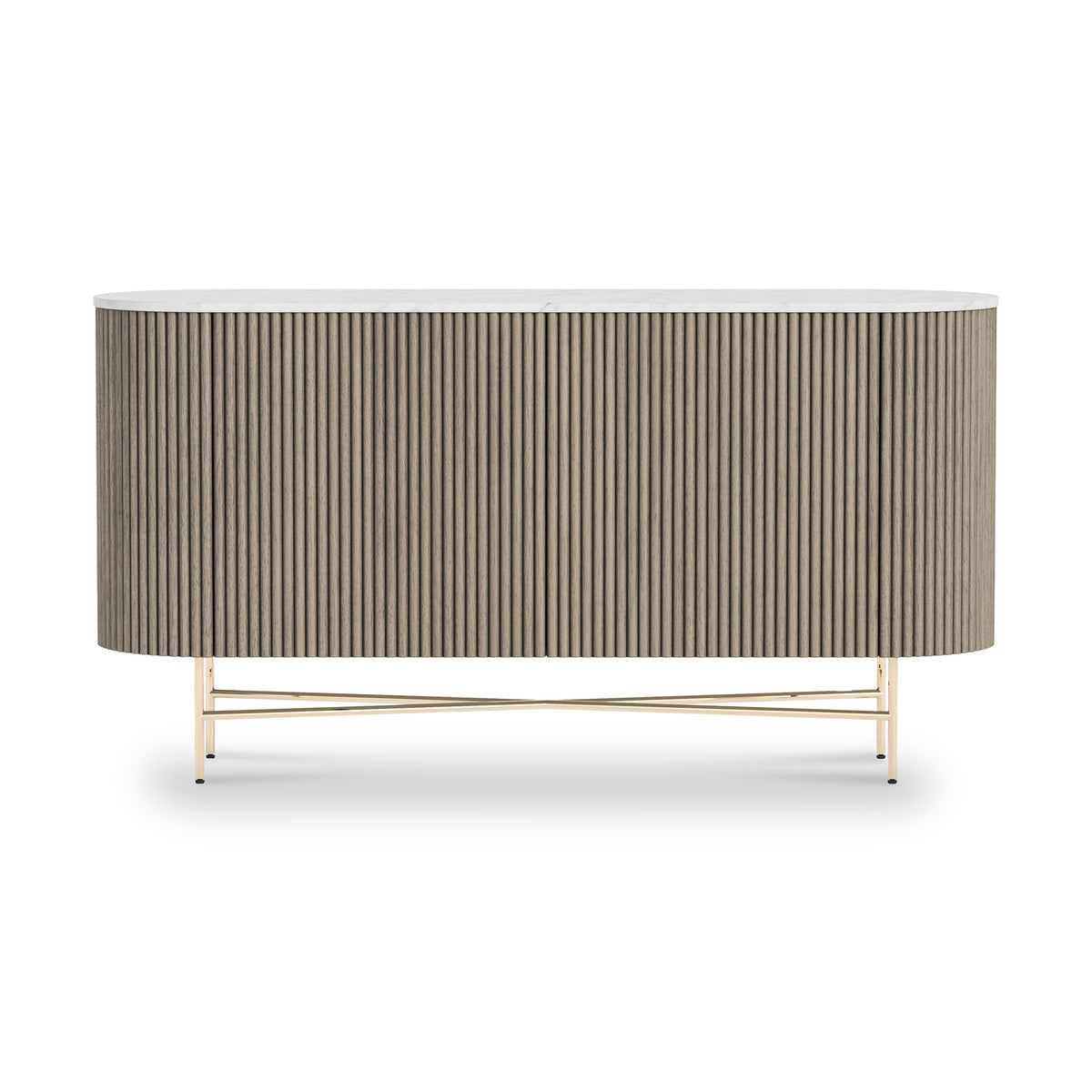 Amelie Grey Fluted Sideboard from Roseland Furniture