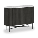 Milo Mango Fluted Small Sideboard from Roseland Furniture