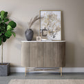 Amelie Fluted Small Sideboard from Roseland Furniture