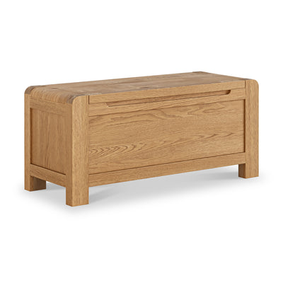 Harvey Oak Blanket Box