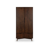 Oskar Double Wardrobe with Drawer from Roseland Furniture