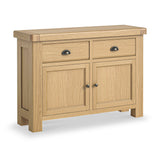 Portland Oak Small Sideboard from Roseland Furniture 