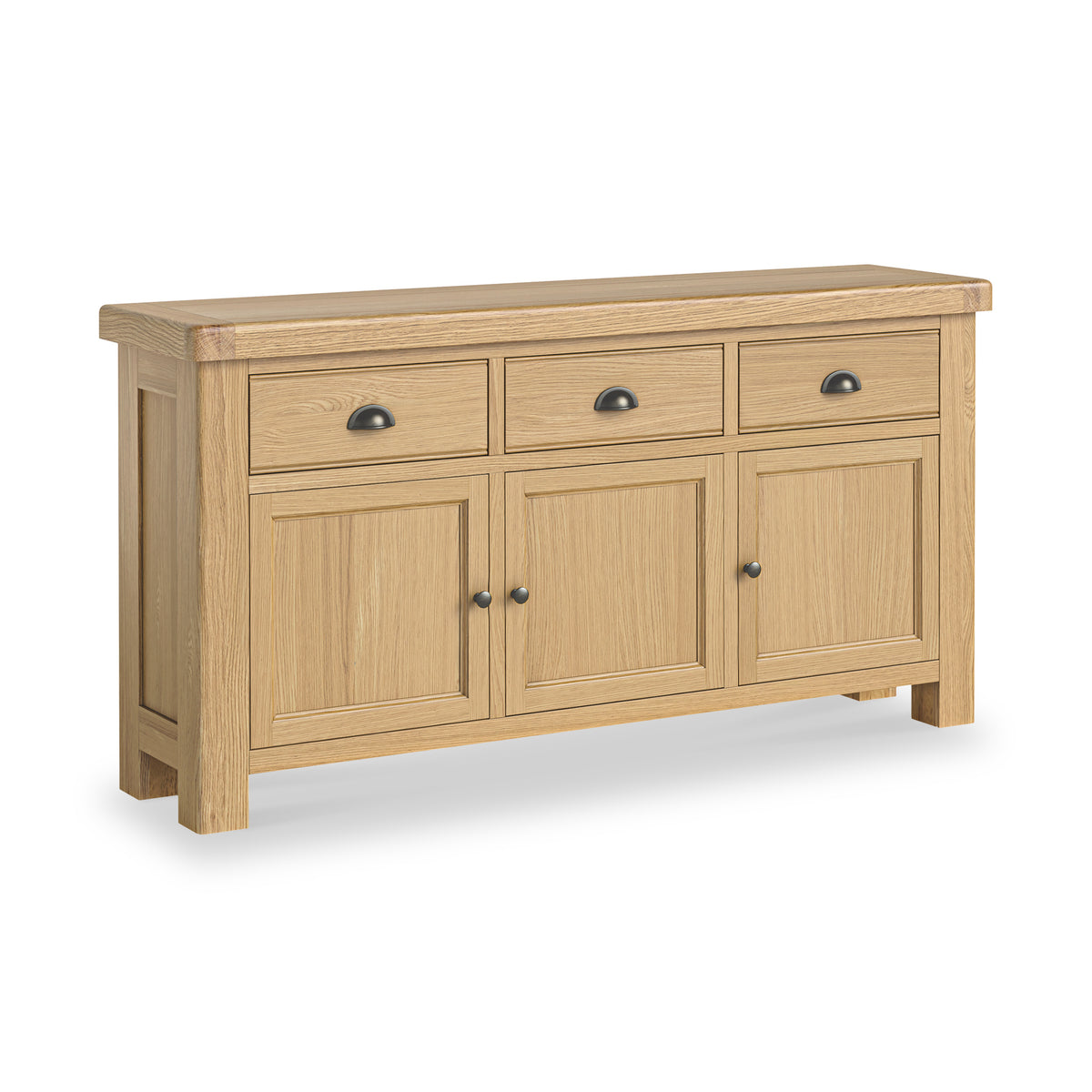 Portland Oak Large Sideboard from Roseland Furniture