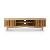 Shorwall Oak 180cm Slatted TV Stand