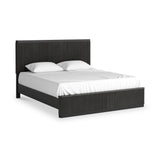 Milo Mango & Marble black 6ft Super King Fluted Bed from Roseland Furniture