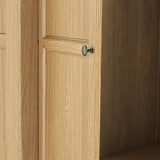 Portland Oak 1 Drawer Double Wardrobe from Roseland Furniture