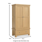 Portland-Double-Wardrobe from Roseland Furniture