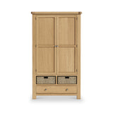 Portland Oak 5 Drawer Larder from Roseland Furniture