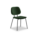 Keswick Green Velvet Dining Chair from Roseland Furniture